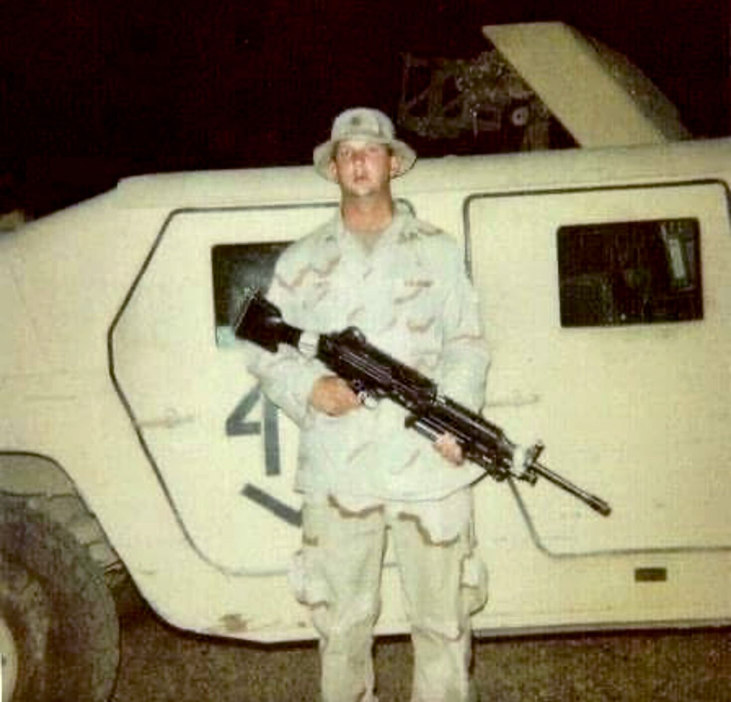 Tim Smith in Iraq